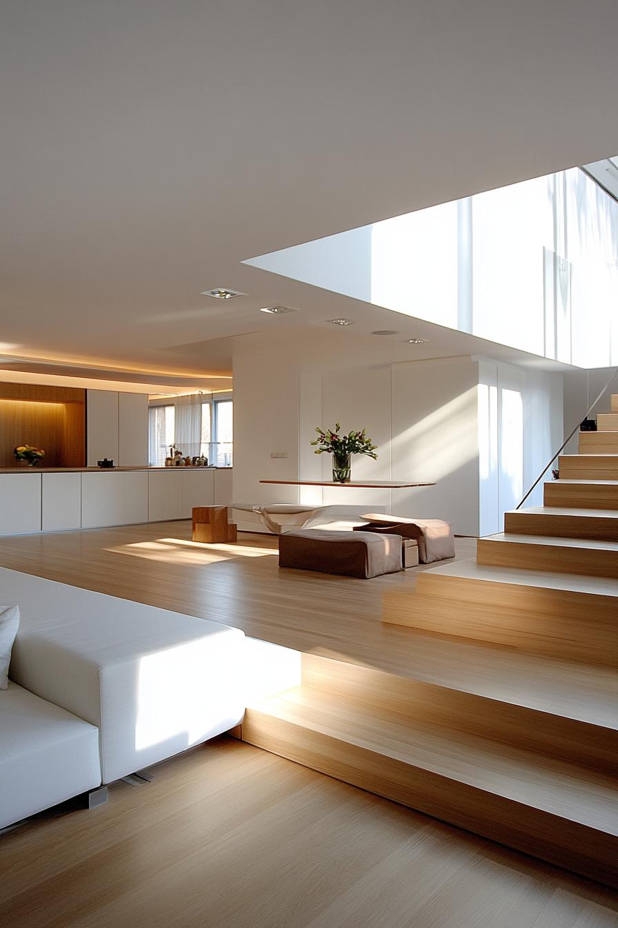 modern minimalist home interior with multi functional furniture 2