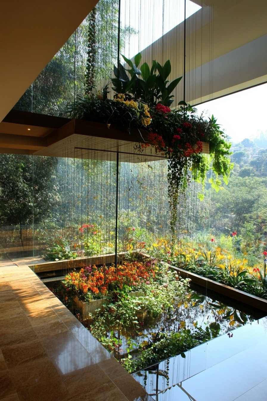 atrium hanging garden 2