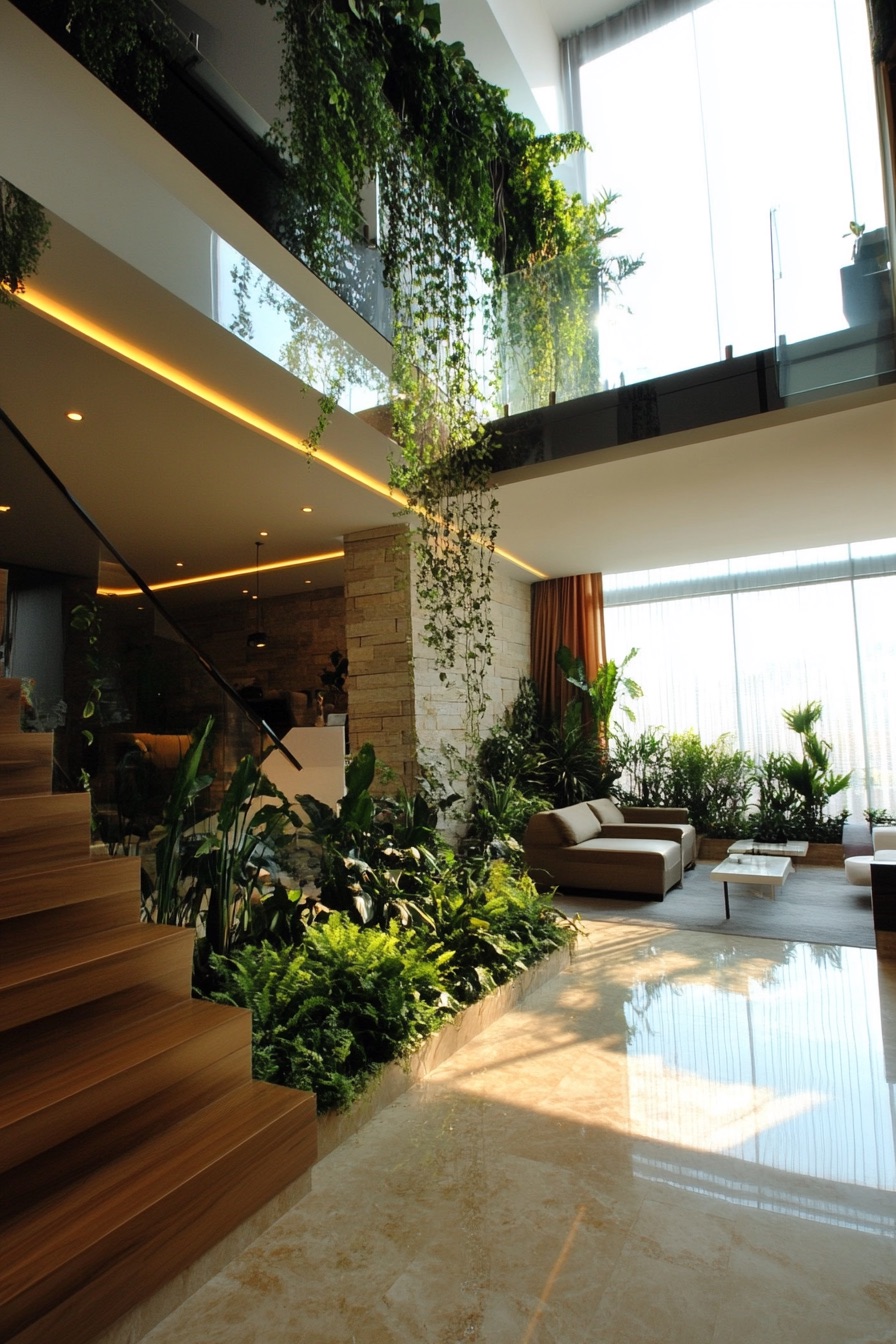 atrium hanging garden 4