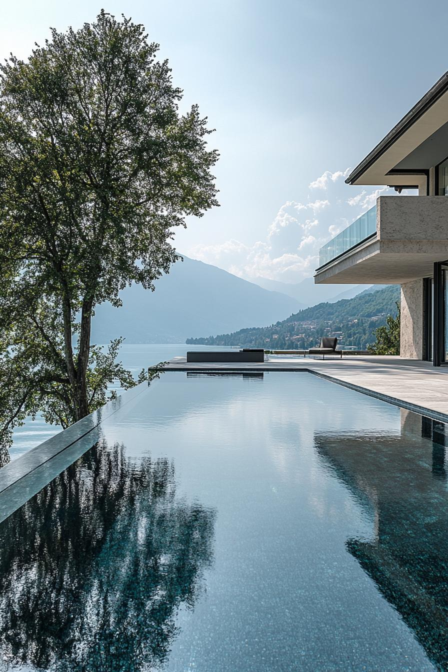 modern lakeside villa with infinity pool 3