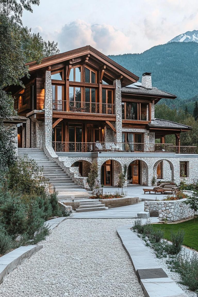 53 Stunning Mountain Dream Homes That Will Take Your Breath Away