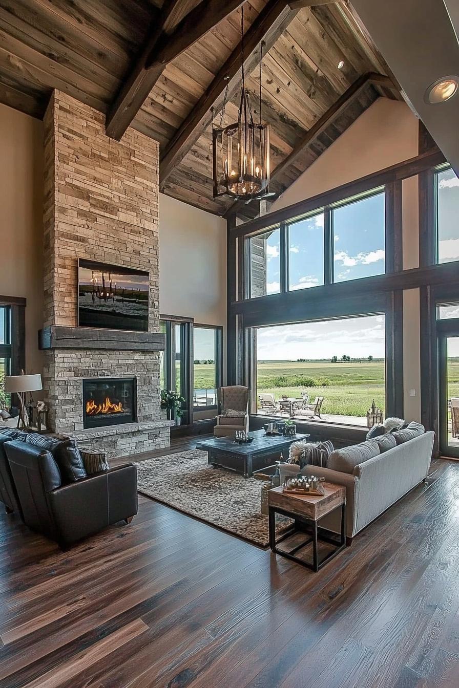 dream luxury farmhouse home stunning prairie views