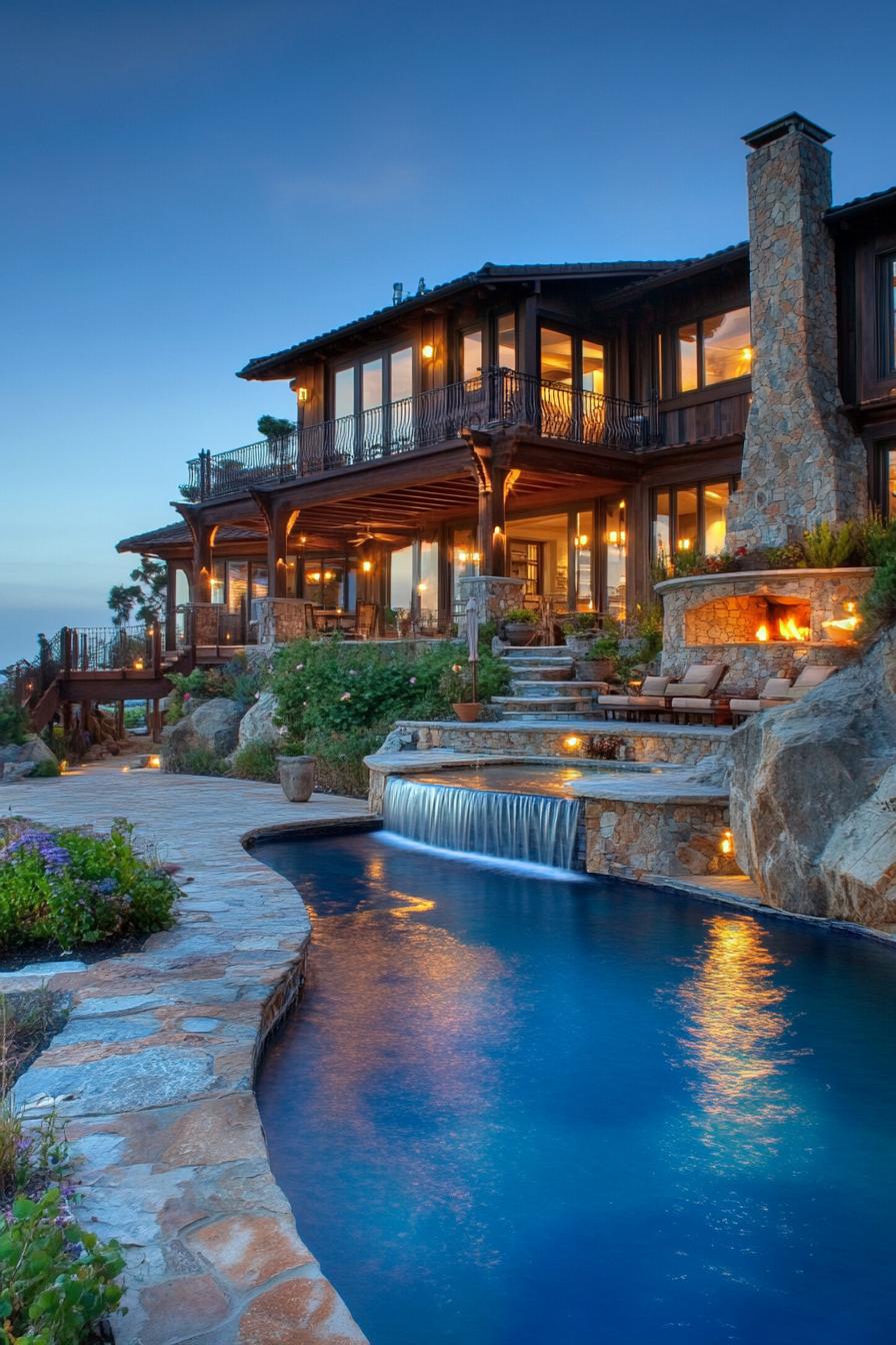 coastal beach dream luxury house