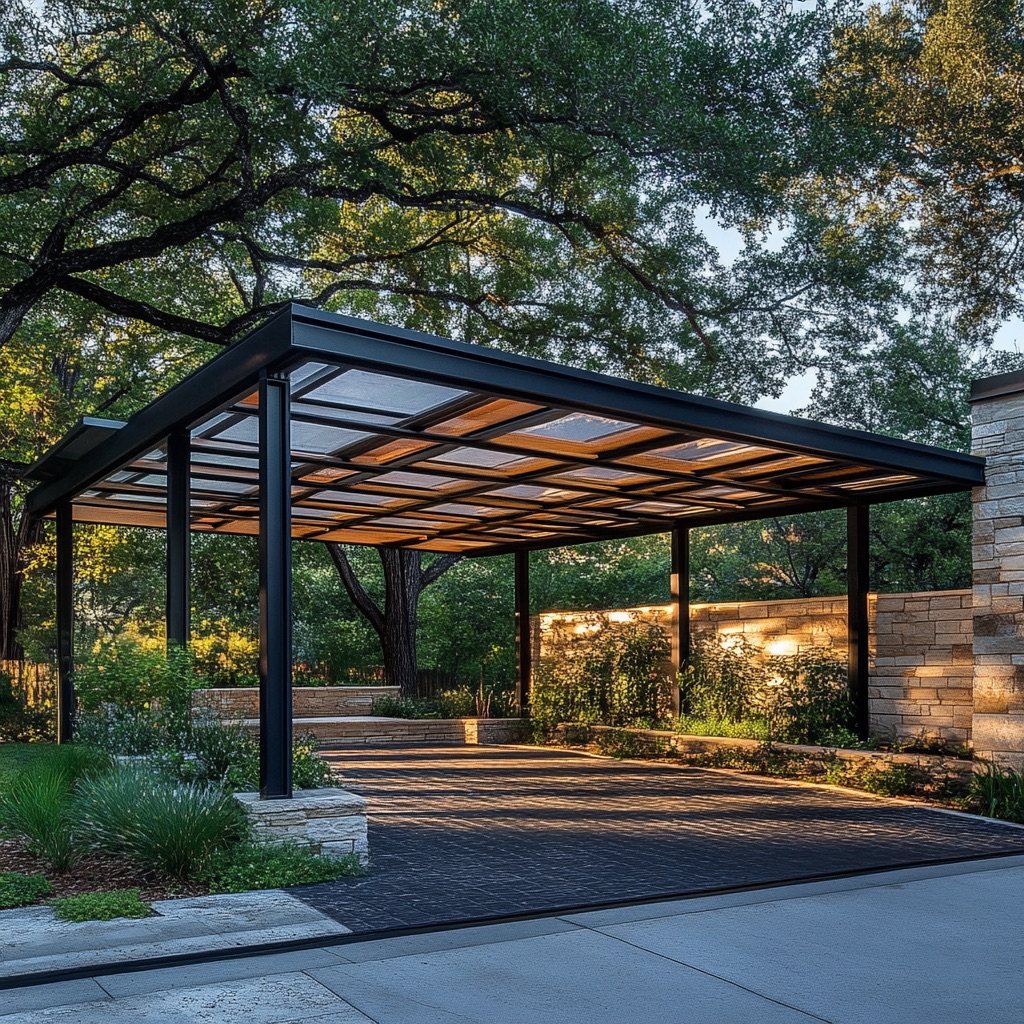 empty carport