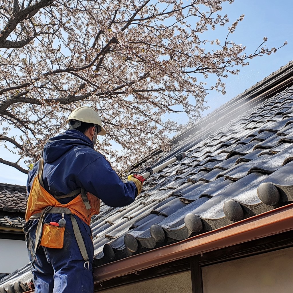 roof cleaning