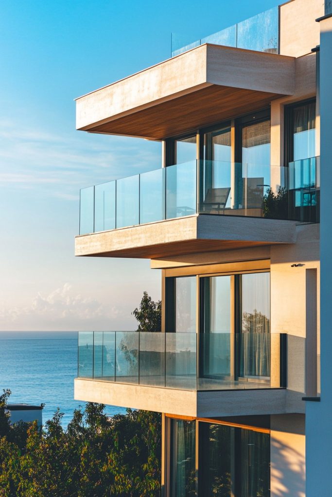 terraced house oceanfront