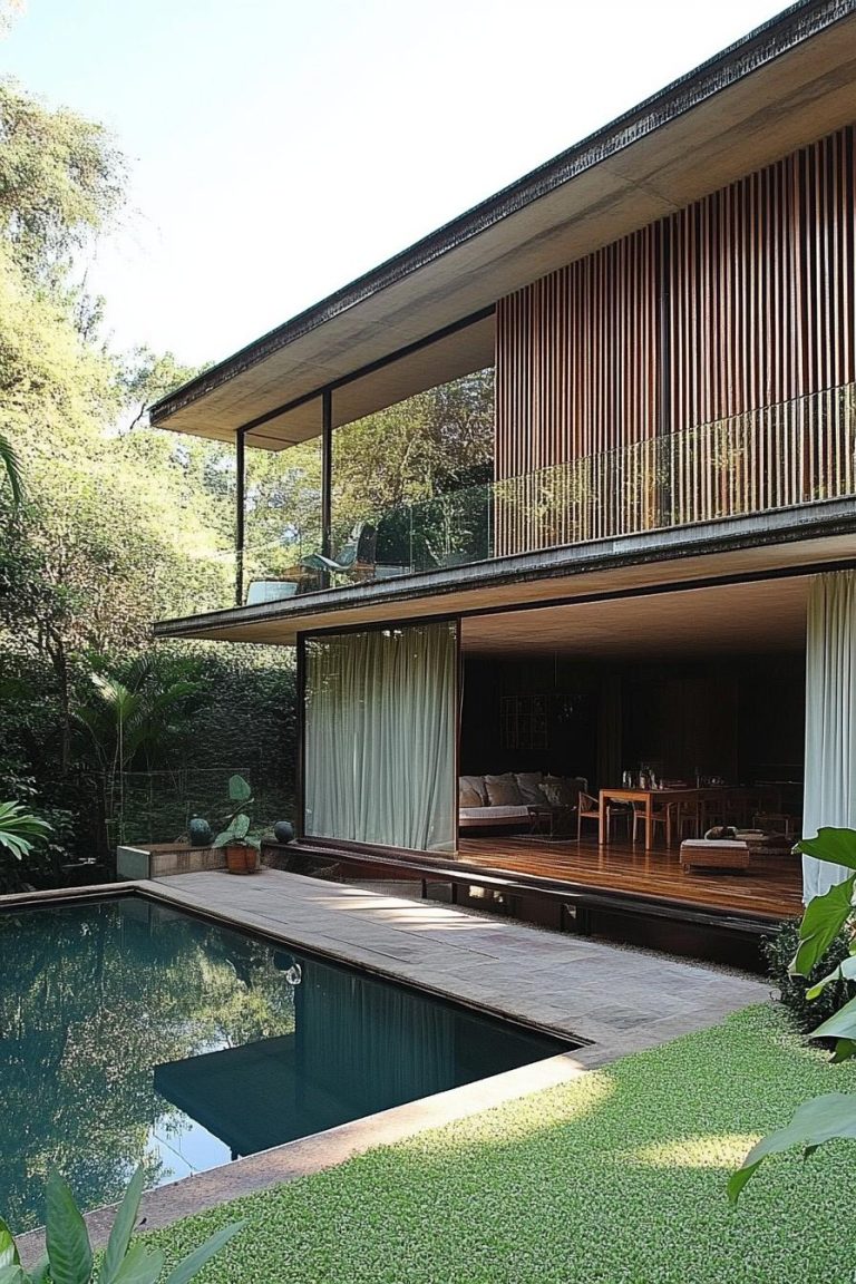 52 Stunning Tropical Minimalist Houses in Paradise