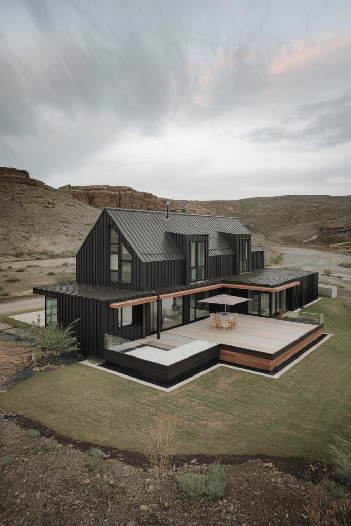 40 Black Contemporary Houses That Balance Elegance and Drama