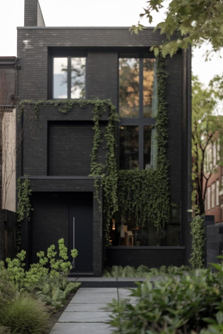 40 Black Contemporary Houses That Balance Elegance and Drama