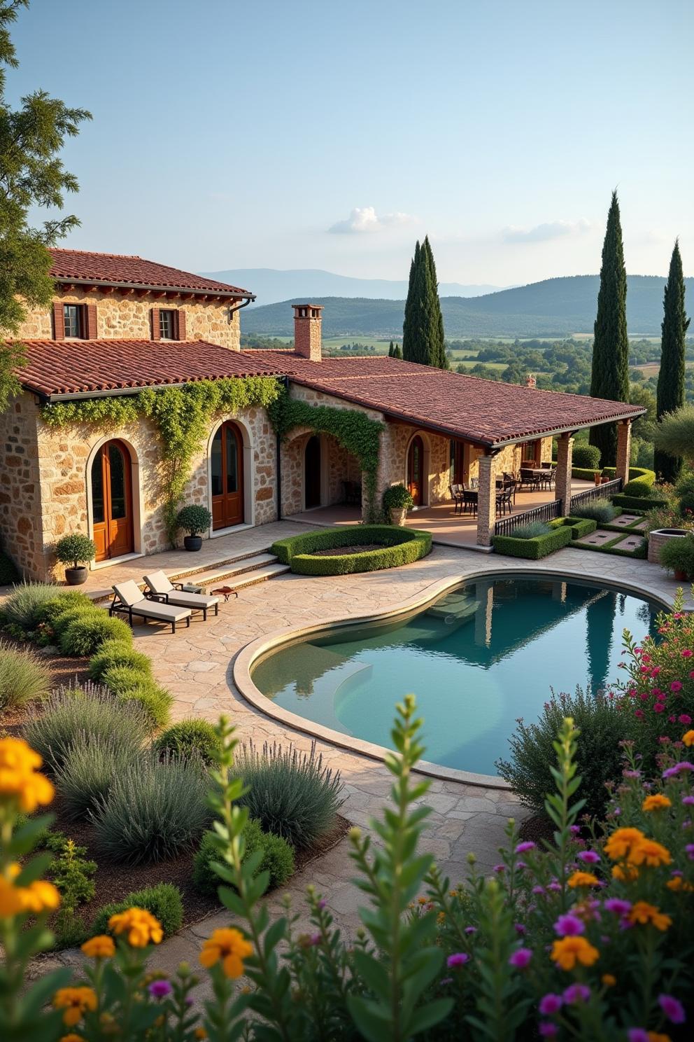 Charming villa with pool and garden