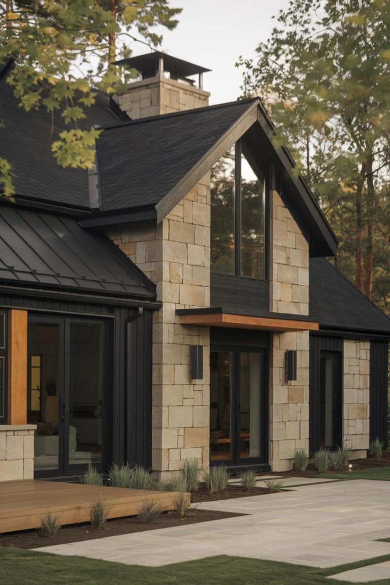40 Black Contemporary Houses That Balance Elegance and Drama