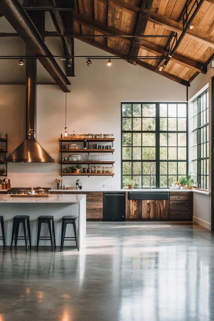 Photo inspiration: Gallery Detail: 28 Barndominiums With Lofts That Blend Rustic And Modern