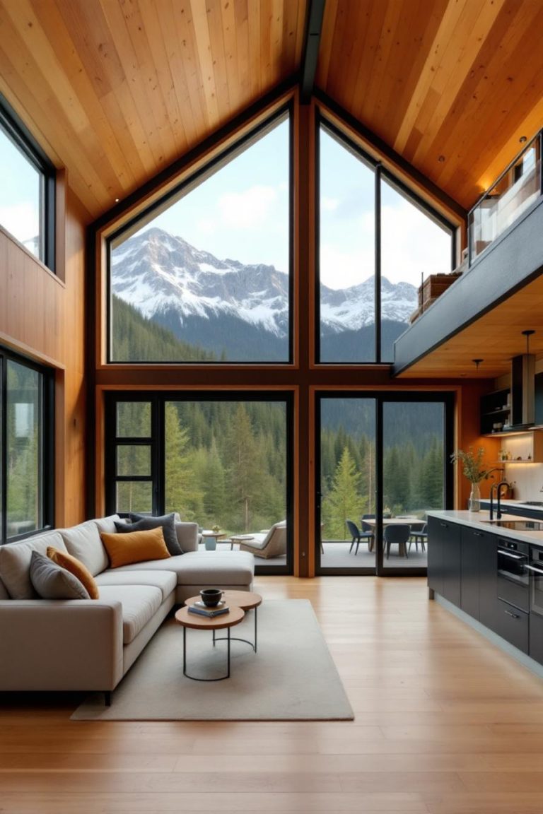 33 Stunning Modern Cabin Interiors to Bring the Outdoors In