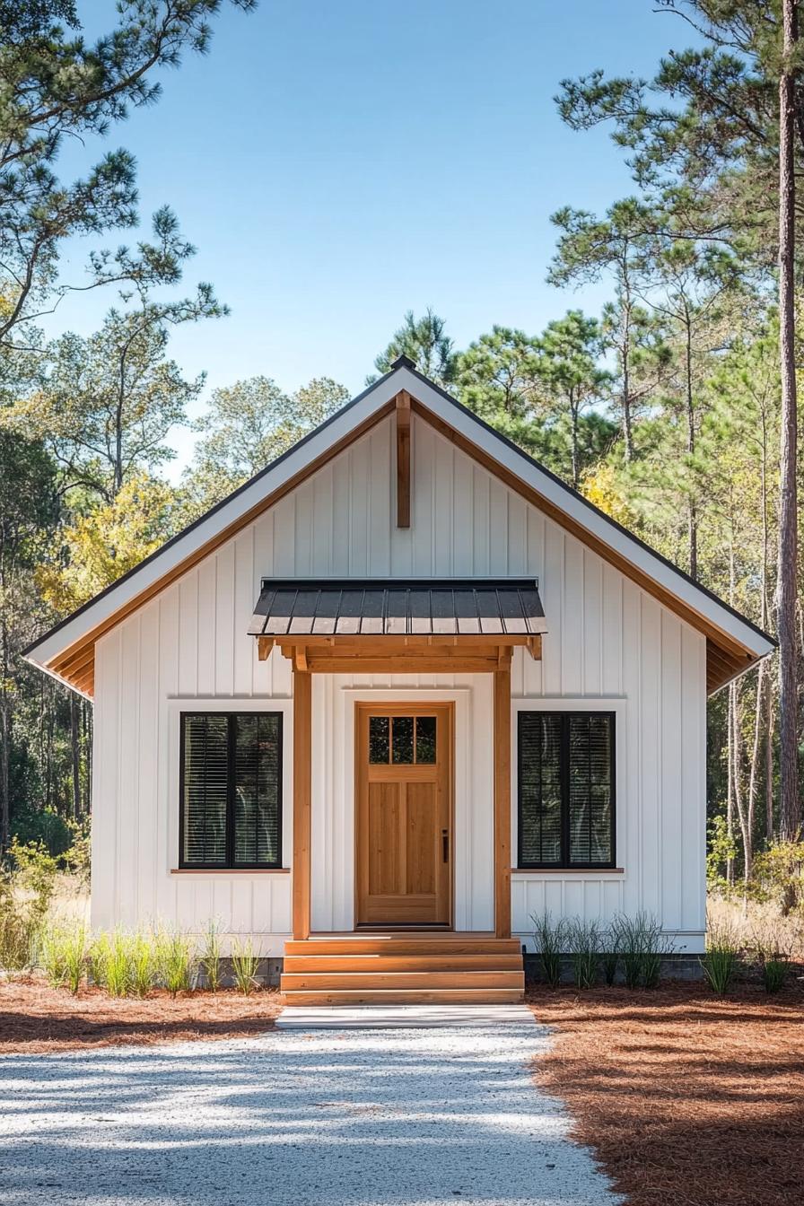 Charming small home in a forested setting