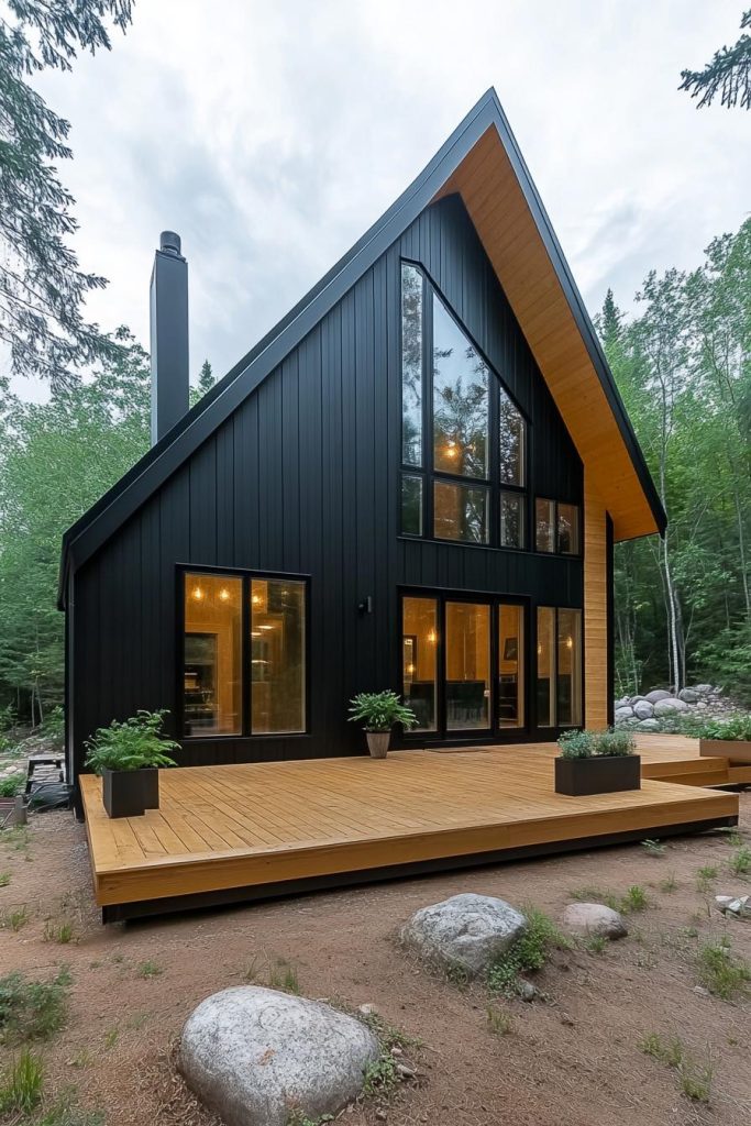 54 Most Elegant Black Home Exteriors You'll Fall For