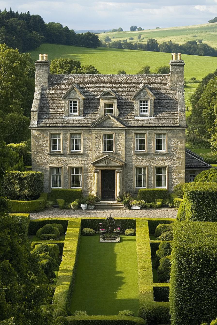 Charming country house with manicured garden