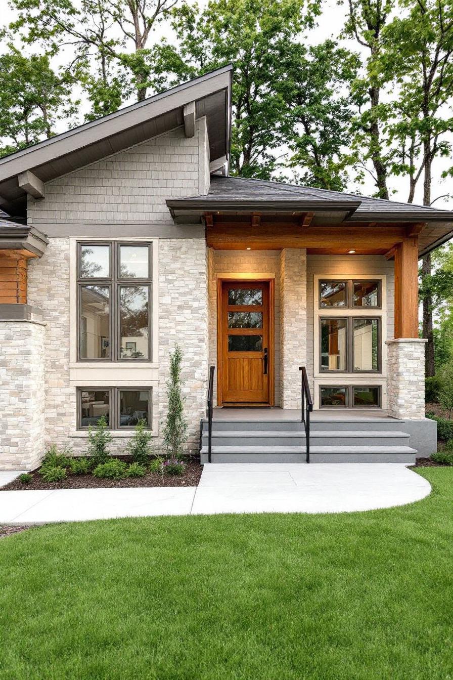 Sunny Entrance to a Modern Crafty Home