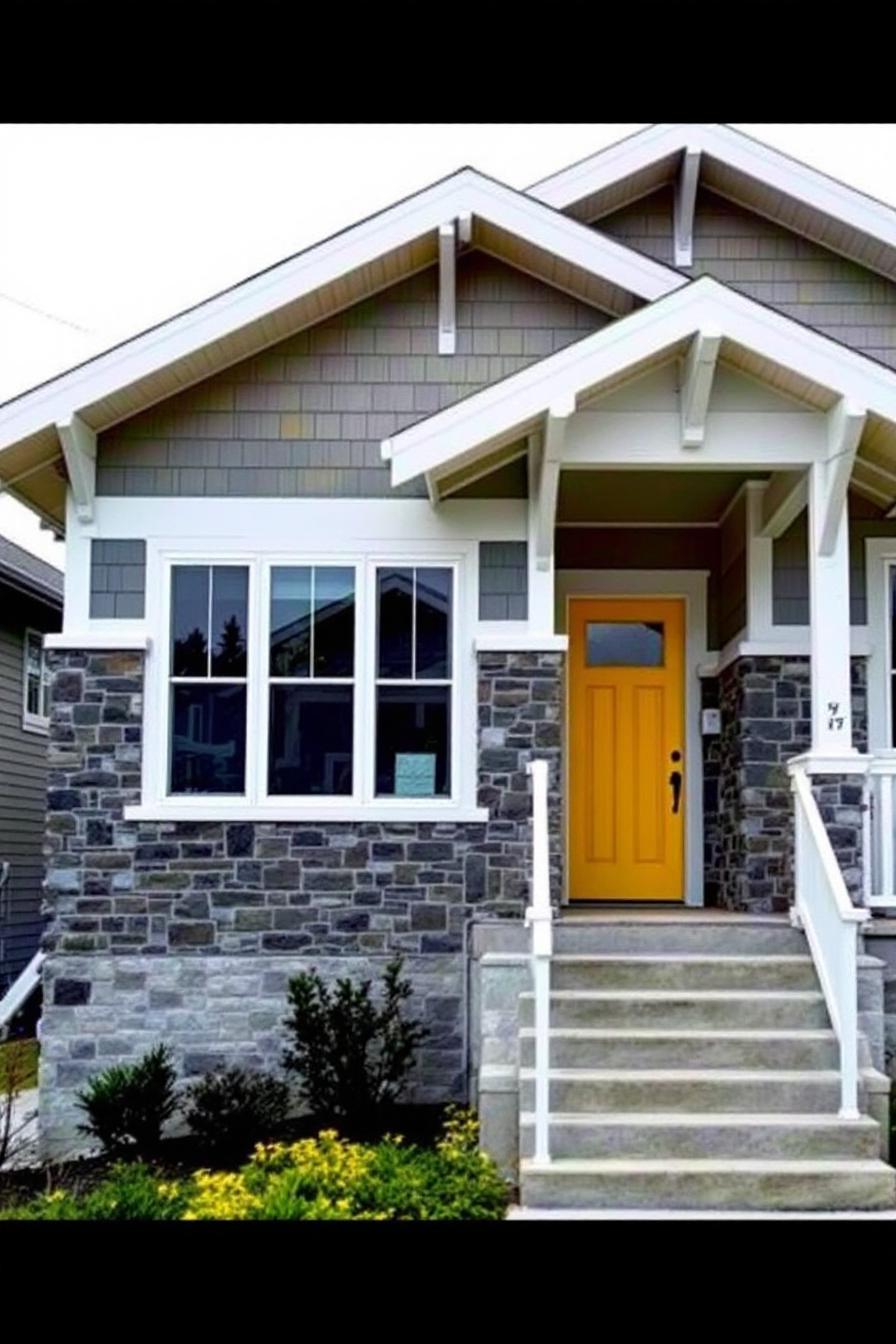 Charming cottage with a bright yellow door