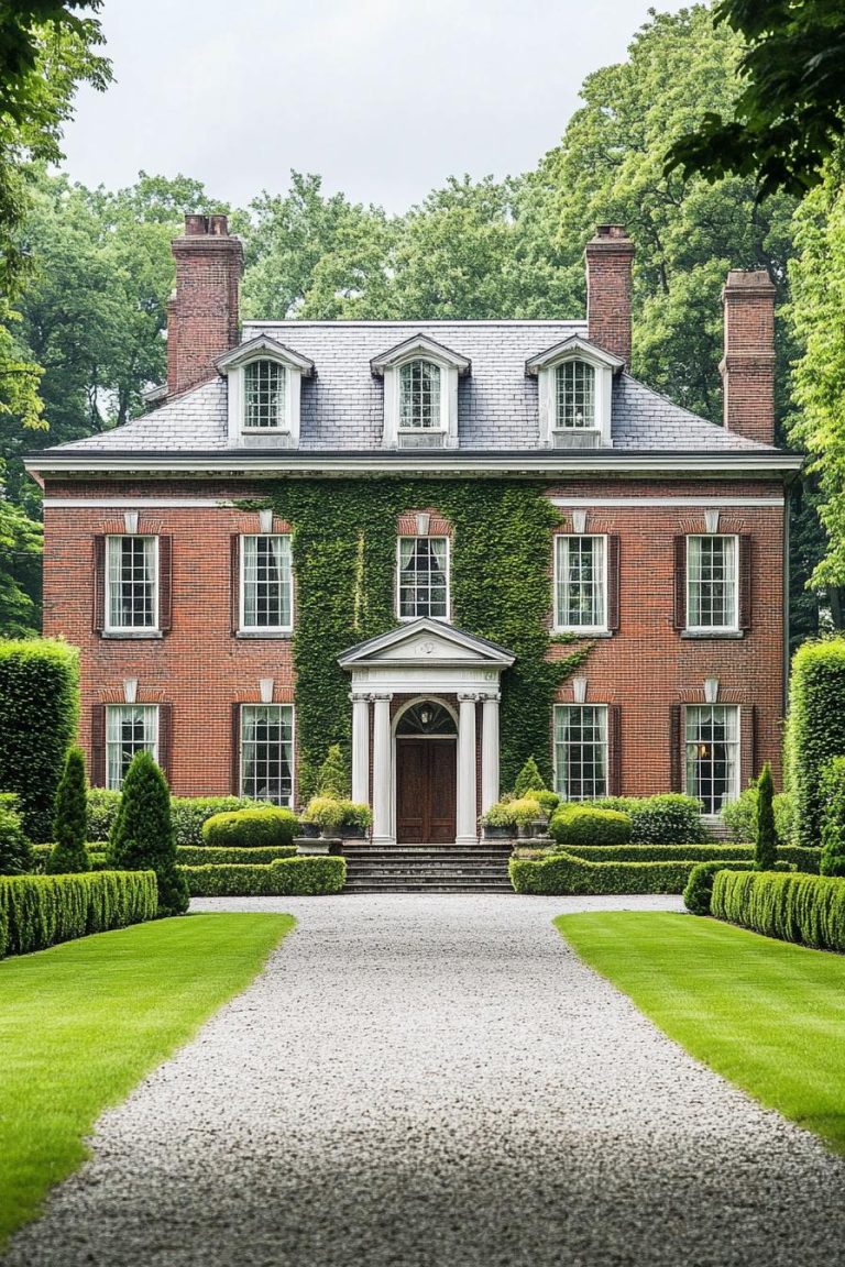 78 Georgian Homes That Define Timeless Elegance