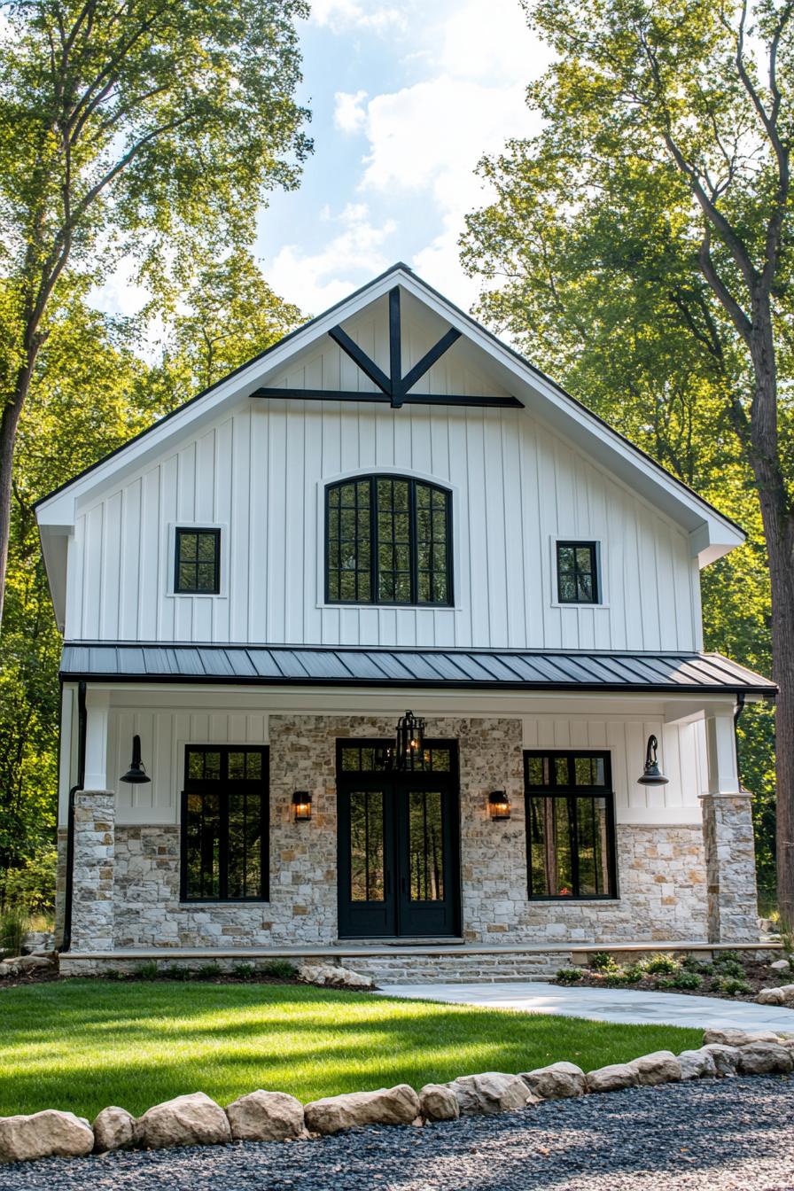 Charming farmhouse with modern touches