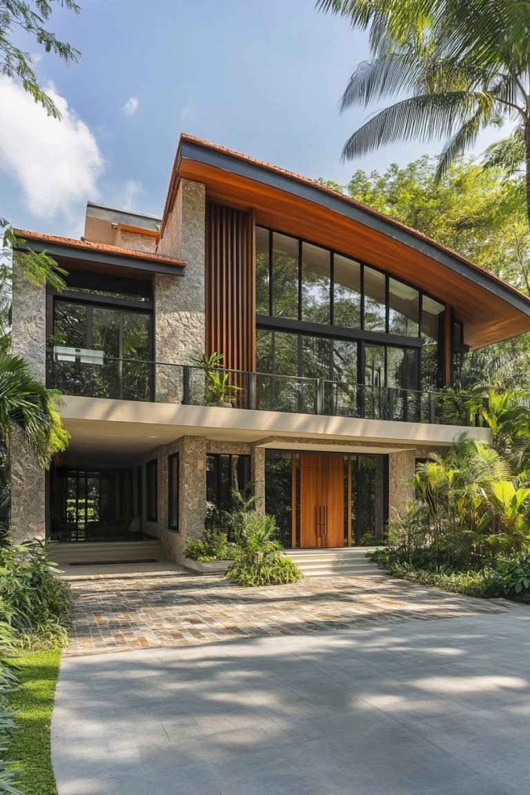 100 Tropical House Exteriors for Paradise Living