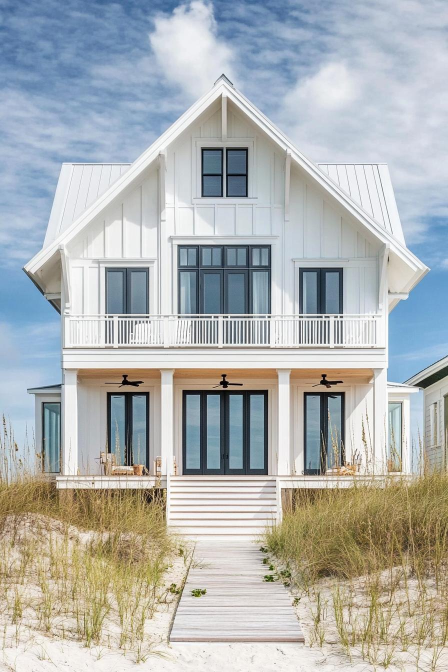 Charming A-frame beach house with a modern twist