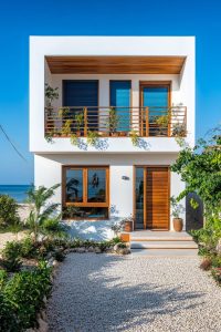 Simple Beach Property 36 Small Beach Houses That Capture the Ocean Breeze