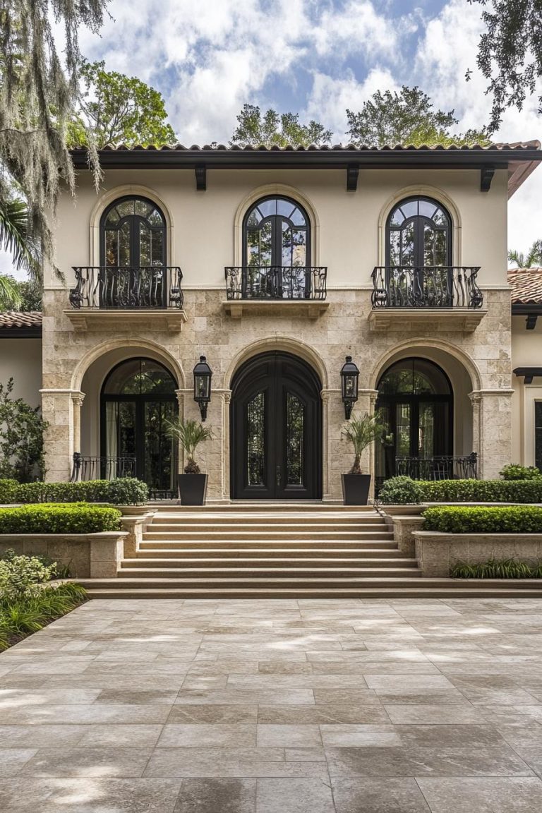 65 Modern Classic Villa Exterior Designs Showcasing Architectural ...