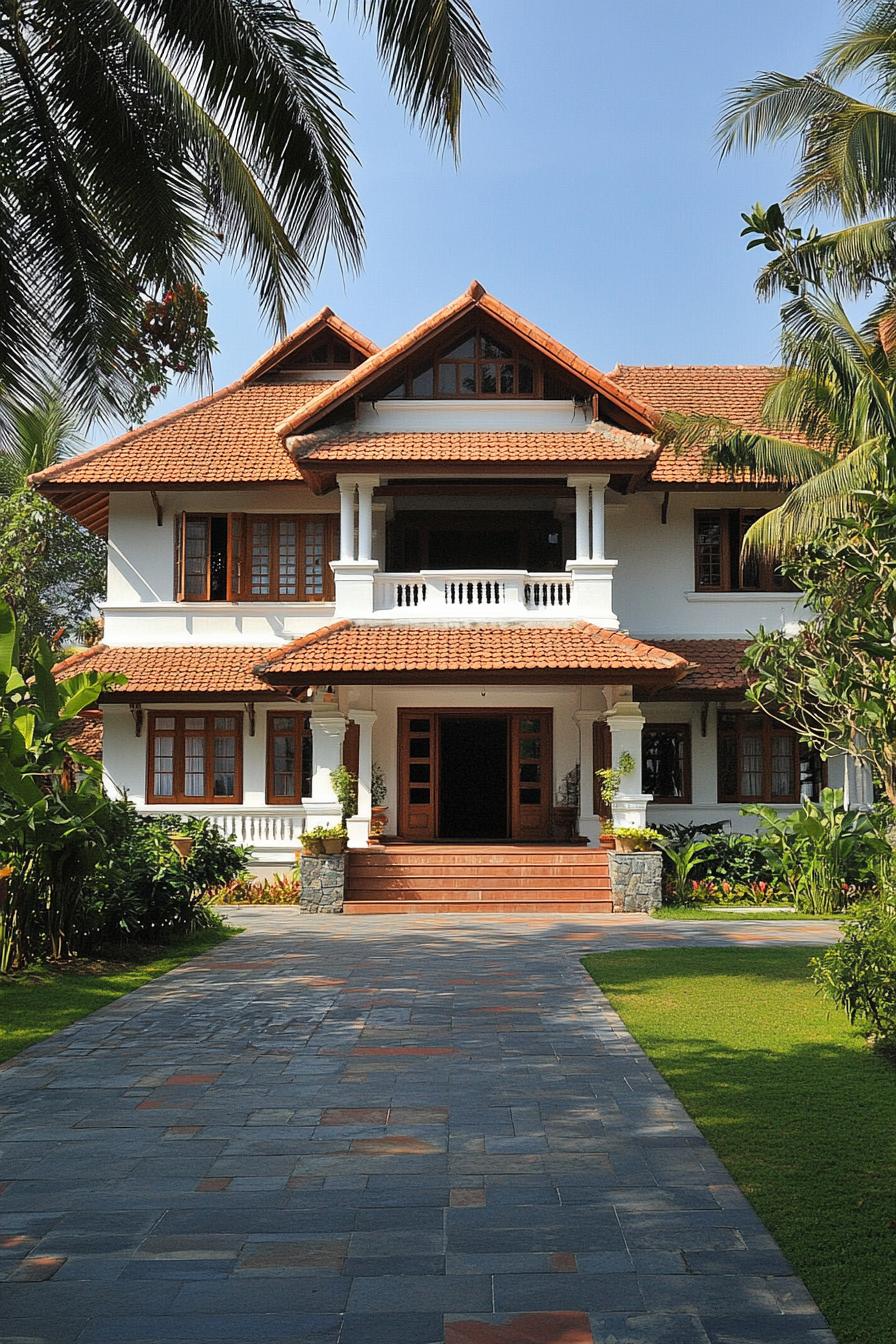 Charming Kerala house with traditional architecture