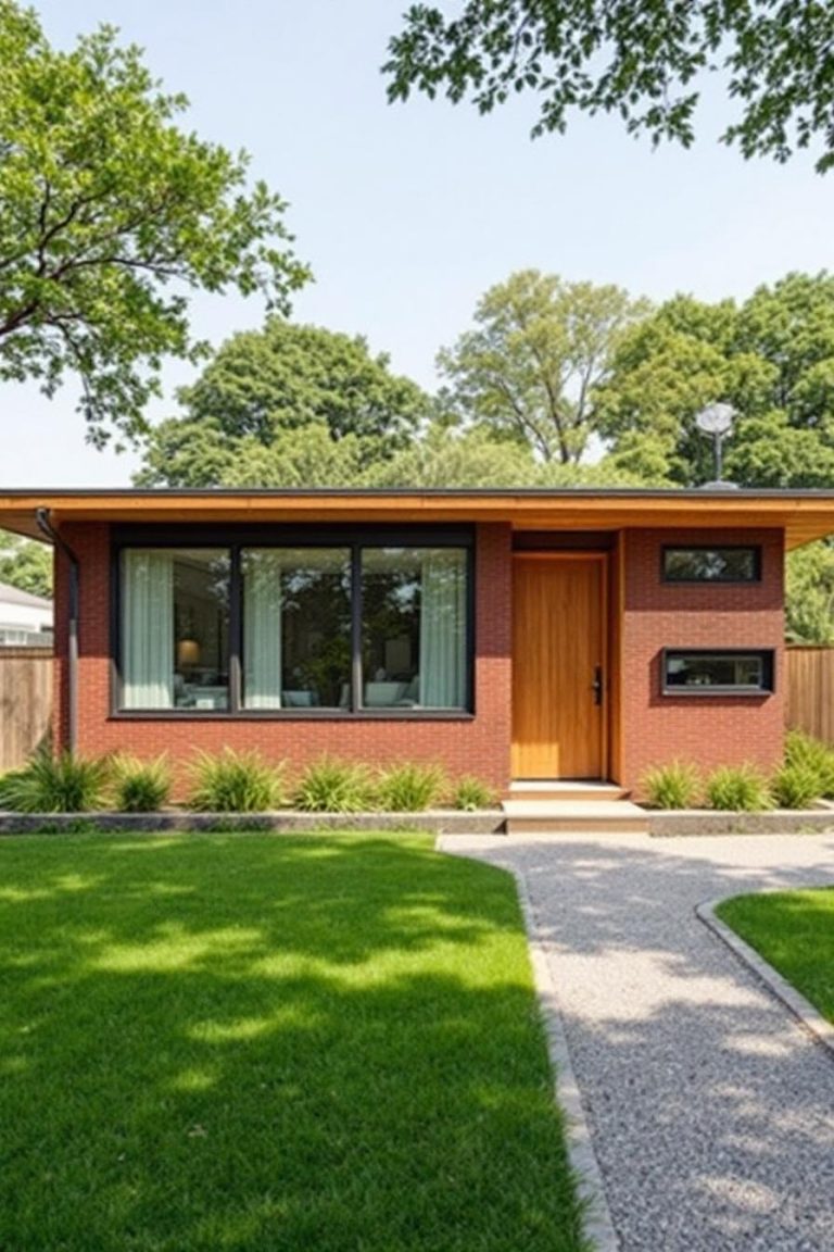 52 Small Mid-century Modern Houses That Pack Big Style