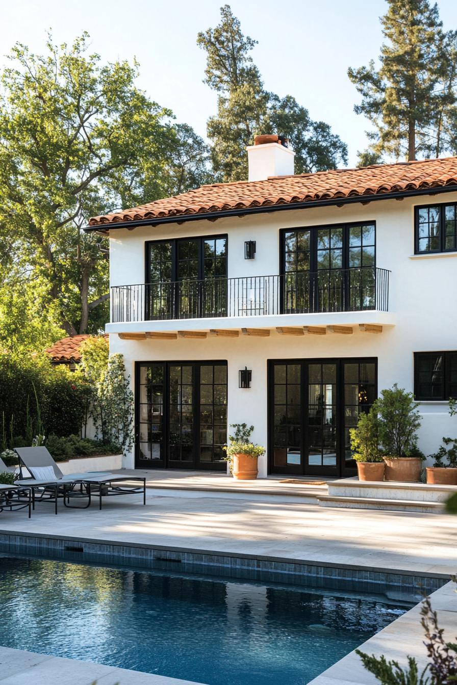 Charming Spanish-style cottage by a pool