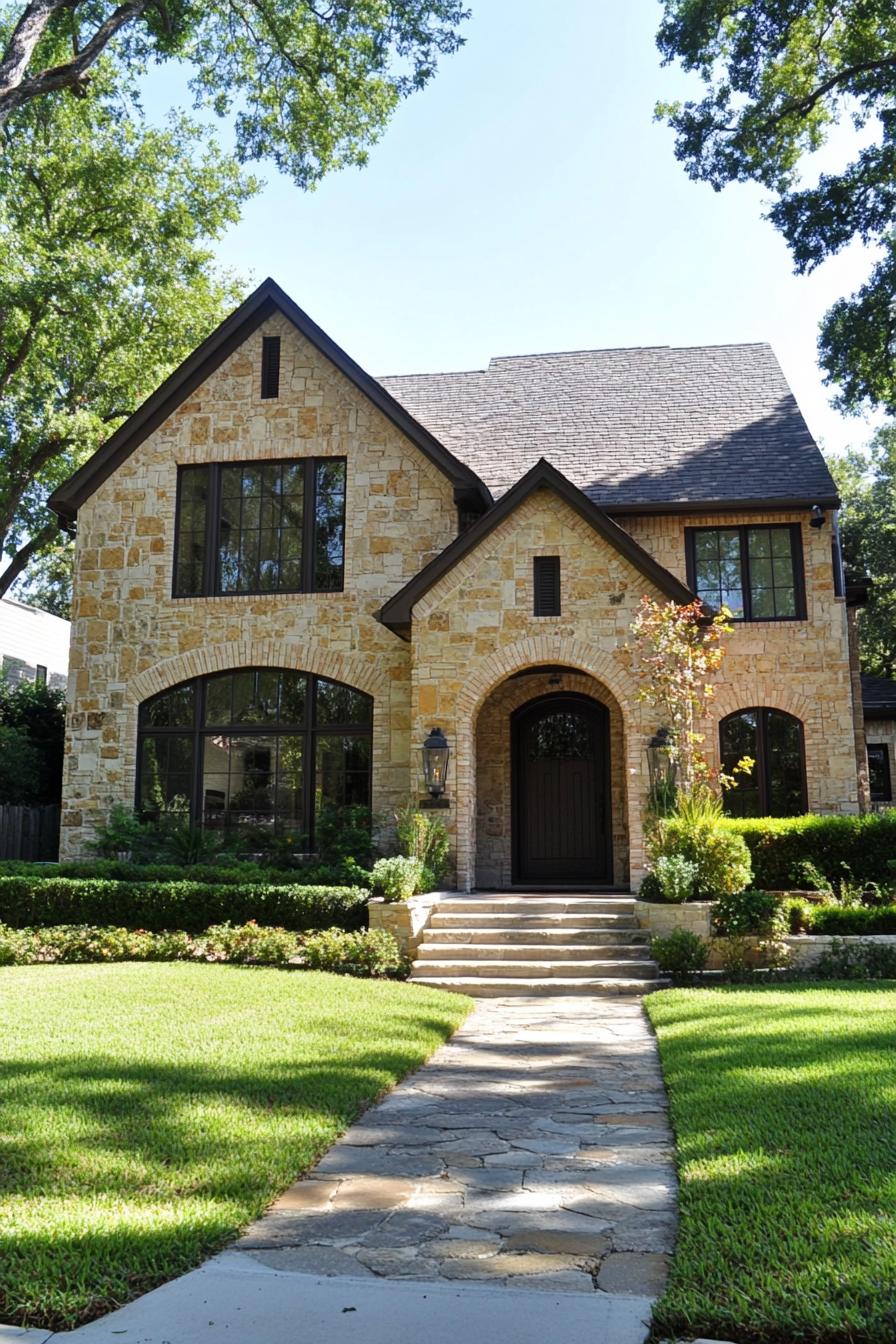 Stone cottage with lush garden and classic appeal