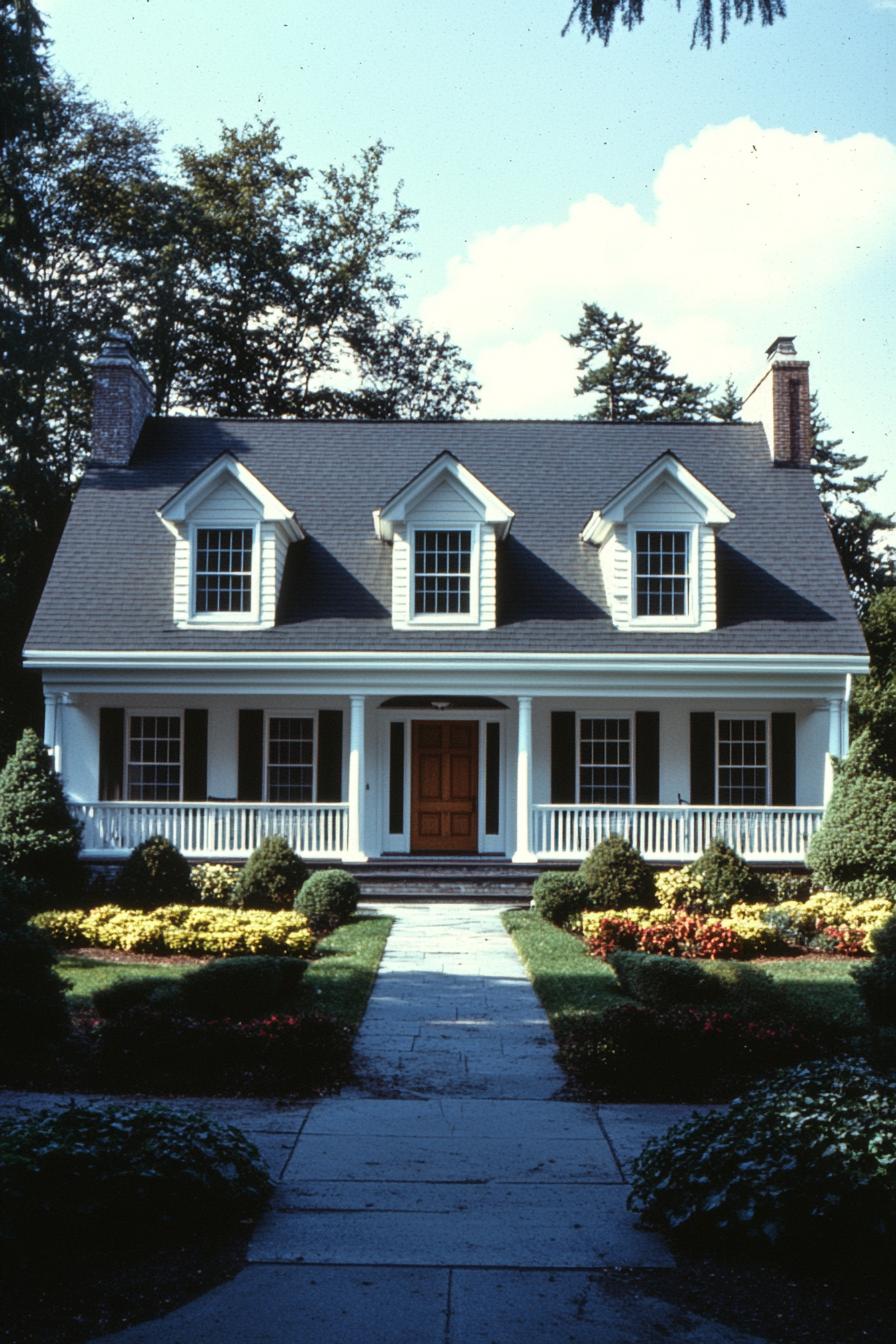 Charming Southern-style house with a welcoming porch and manicured garden