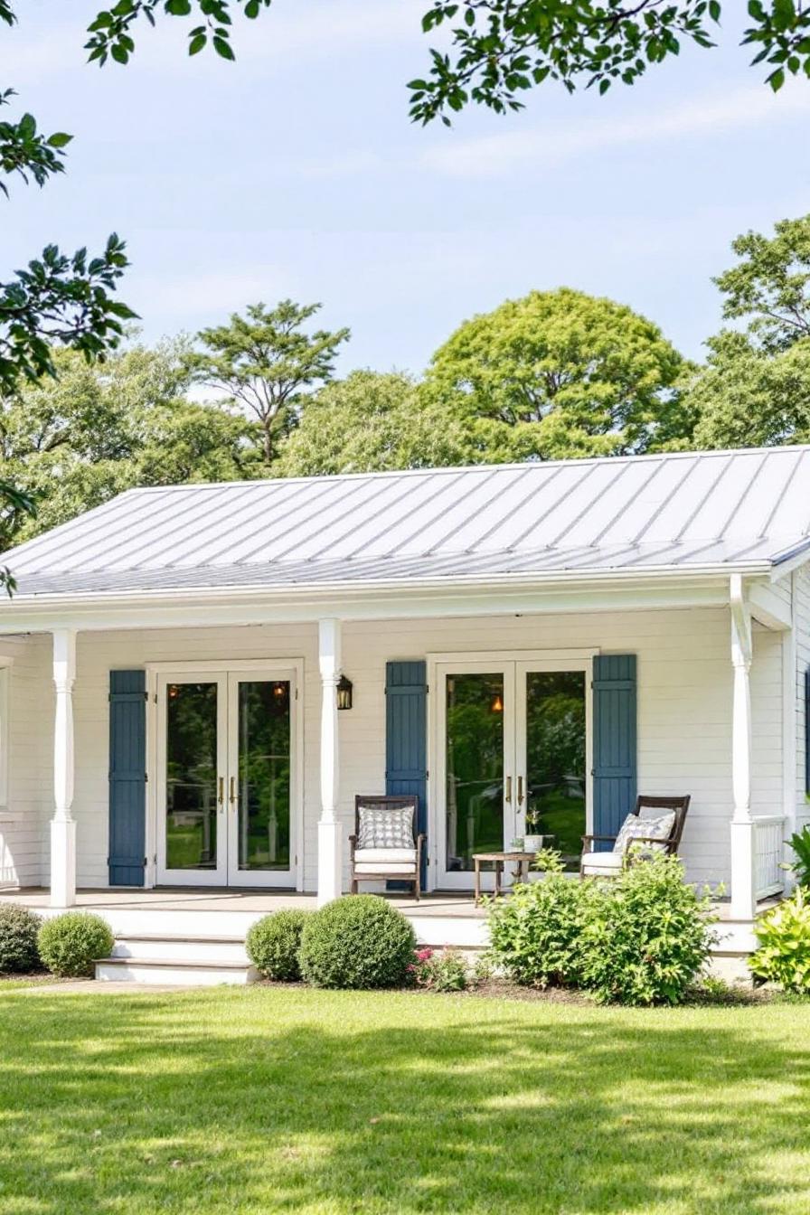 Cozy cottage with sunny porch