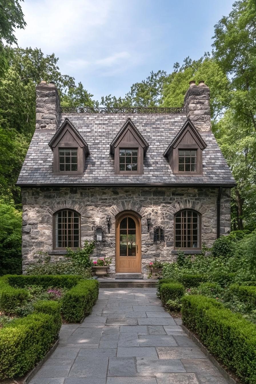 Charming stone cottage nestled in nature