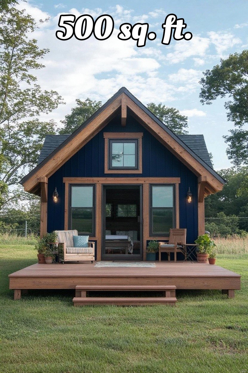 change house color to navy blue