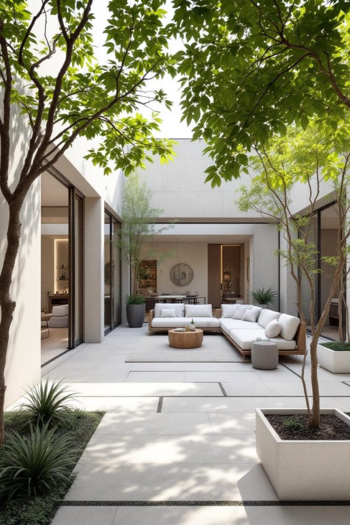 31 Open Courtyard Designs That Merge Nature and Architecture