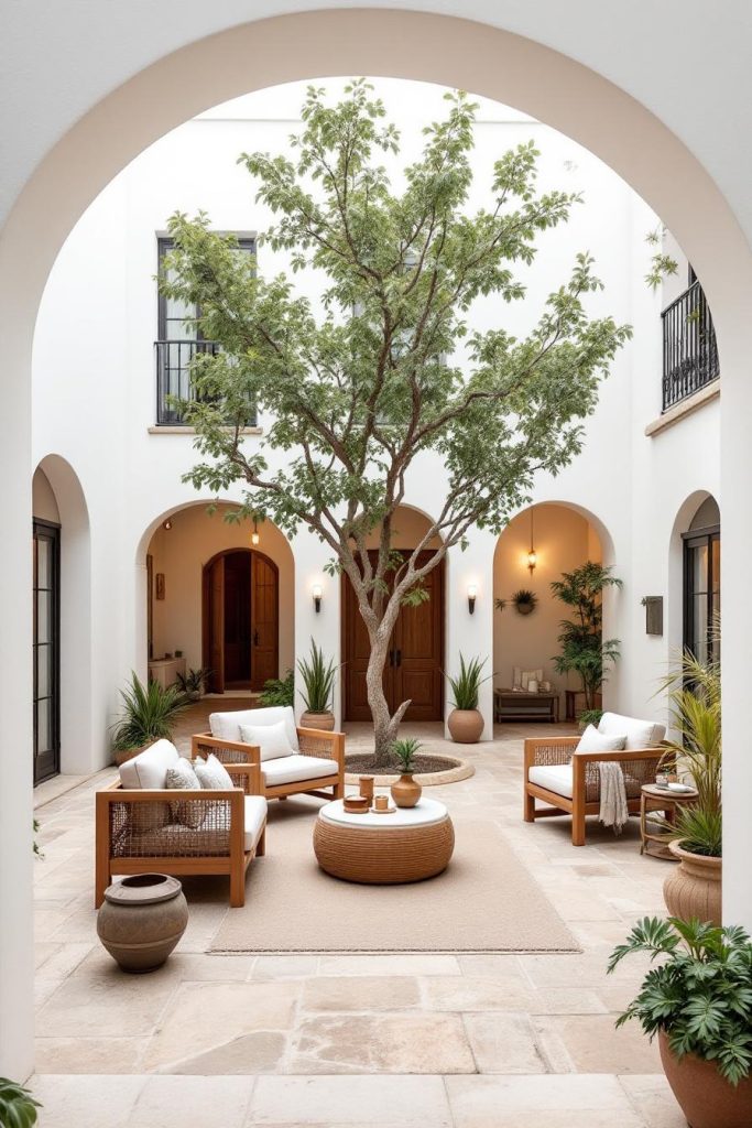 31 Open Courtyard Designs That Merge Nature and Architecture