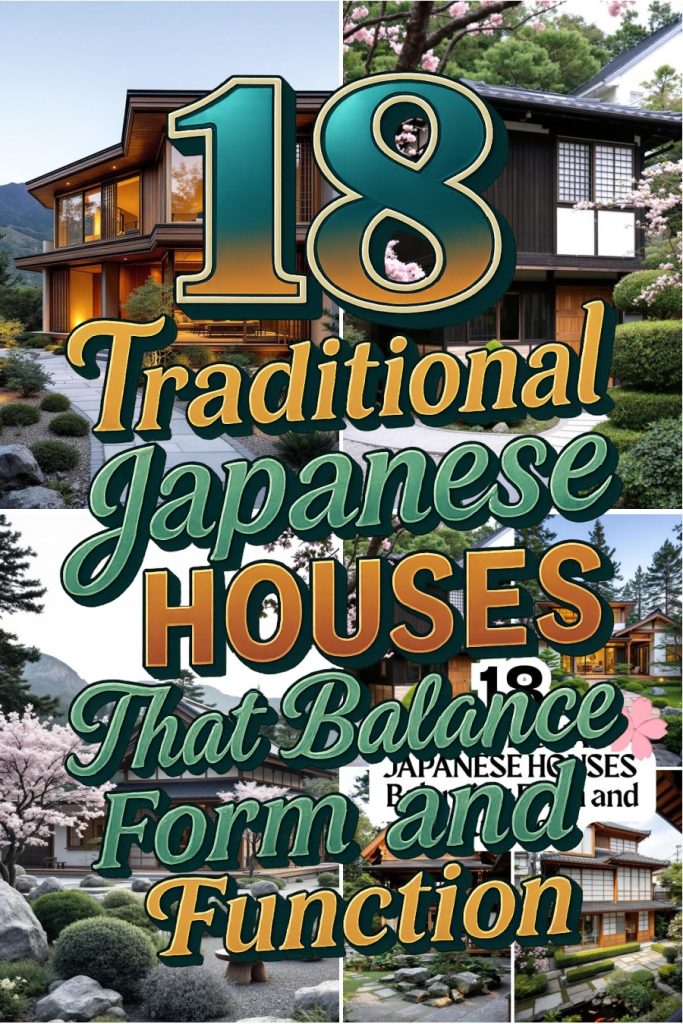 18 traditional japanese houses pin