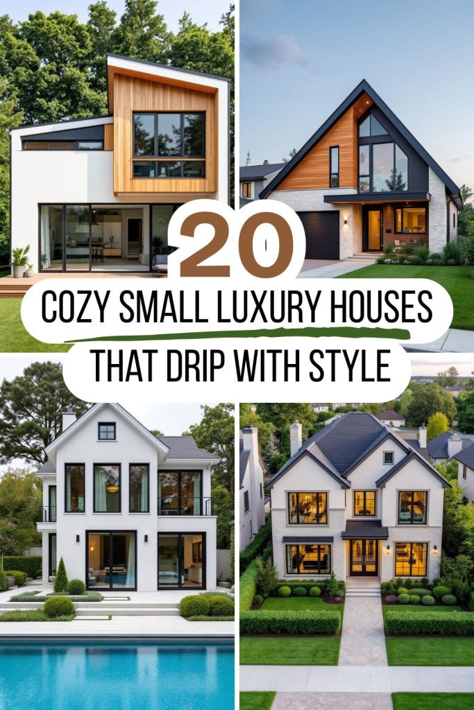 20 small luxury houses