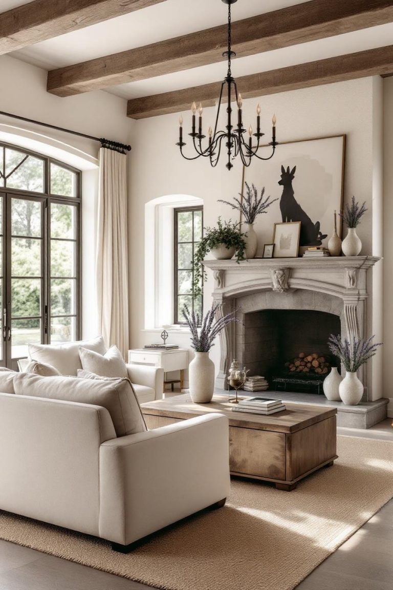 18 Modern French Country Home Interiors That Blend Chic and Cozy