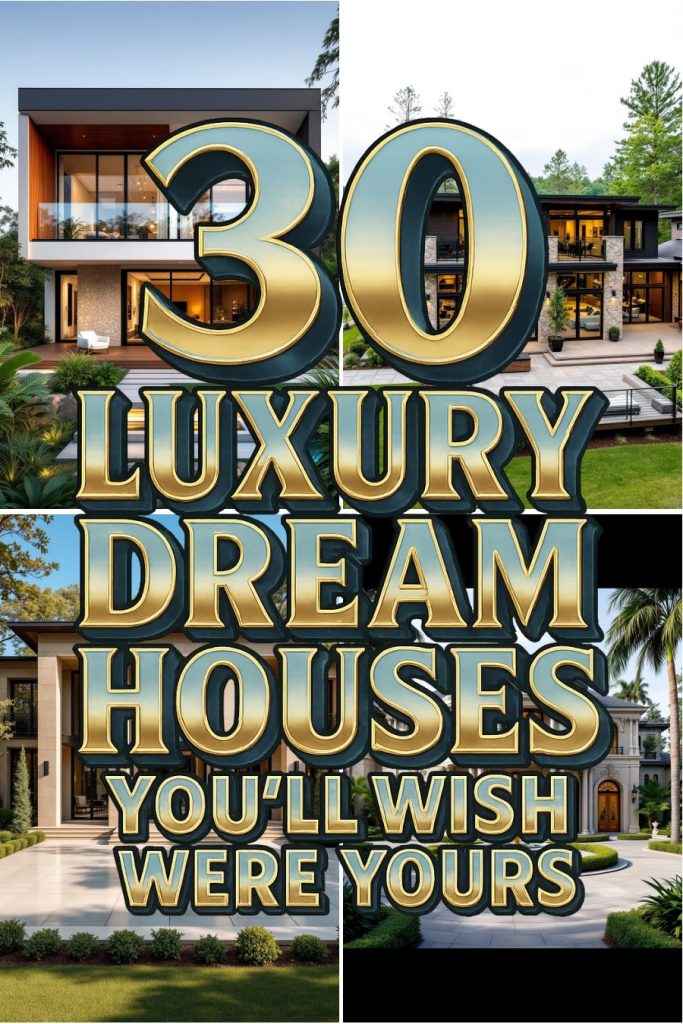 30 luxury dream houses