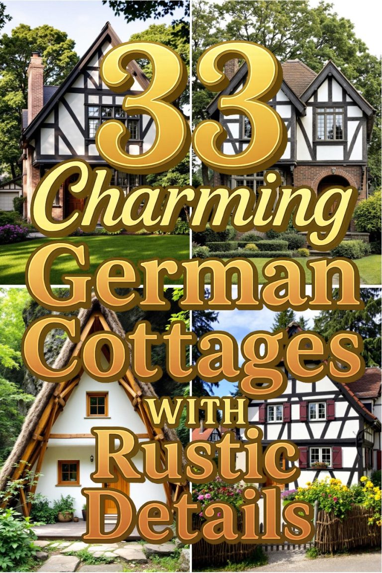 33 Charming German Cottages with Rustic Details