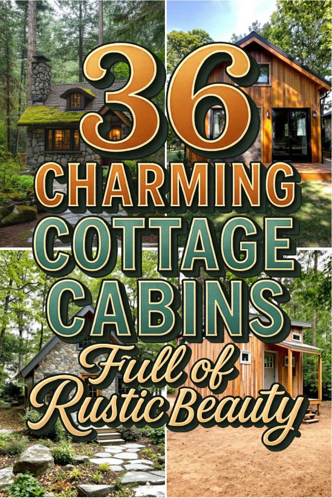 36 cottage cabins