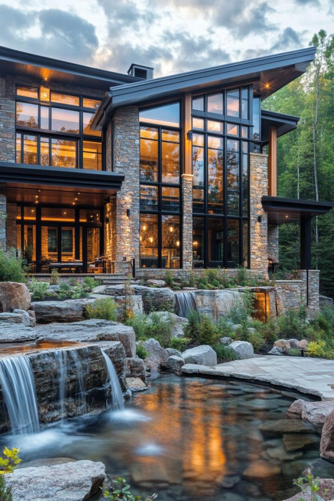 Picture of 38 Stunning Luxury Mountain Dream Homes