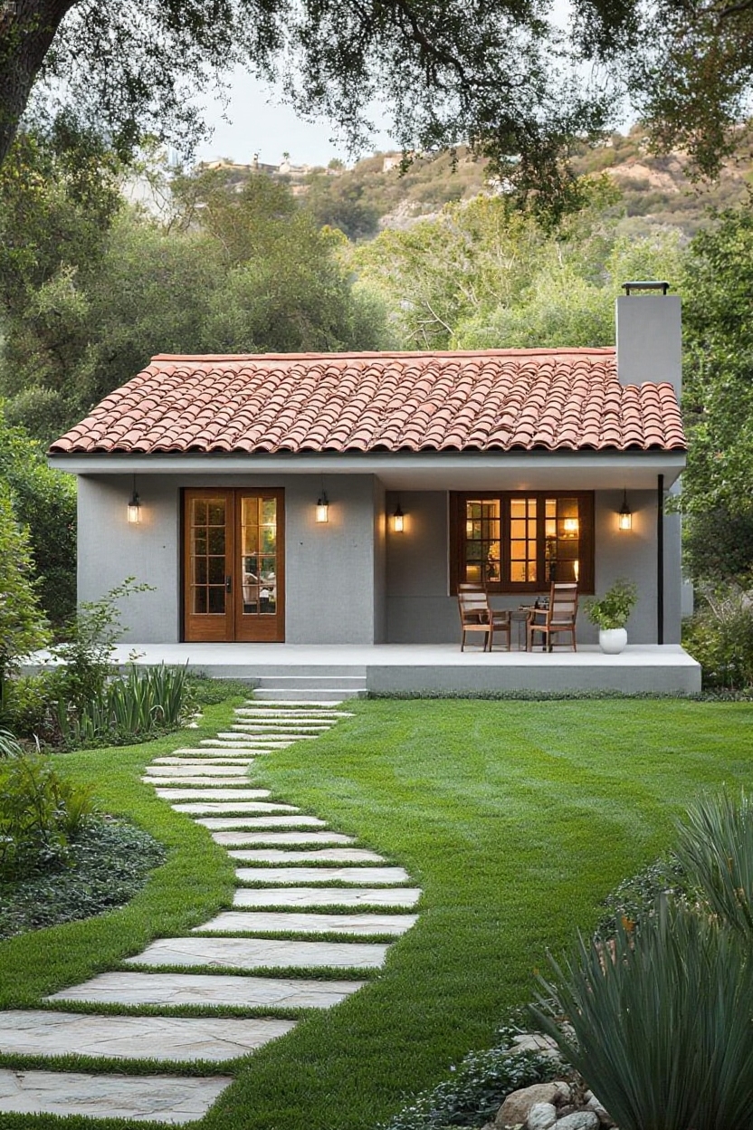 change house siding to modern concrete