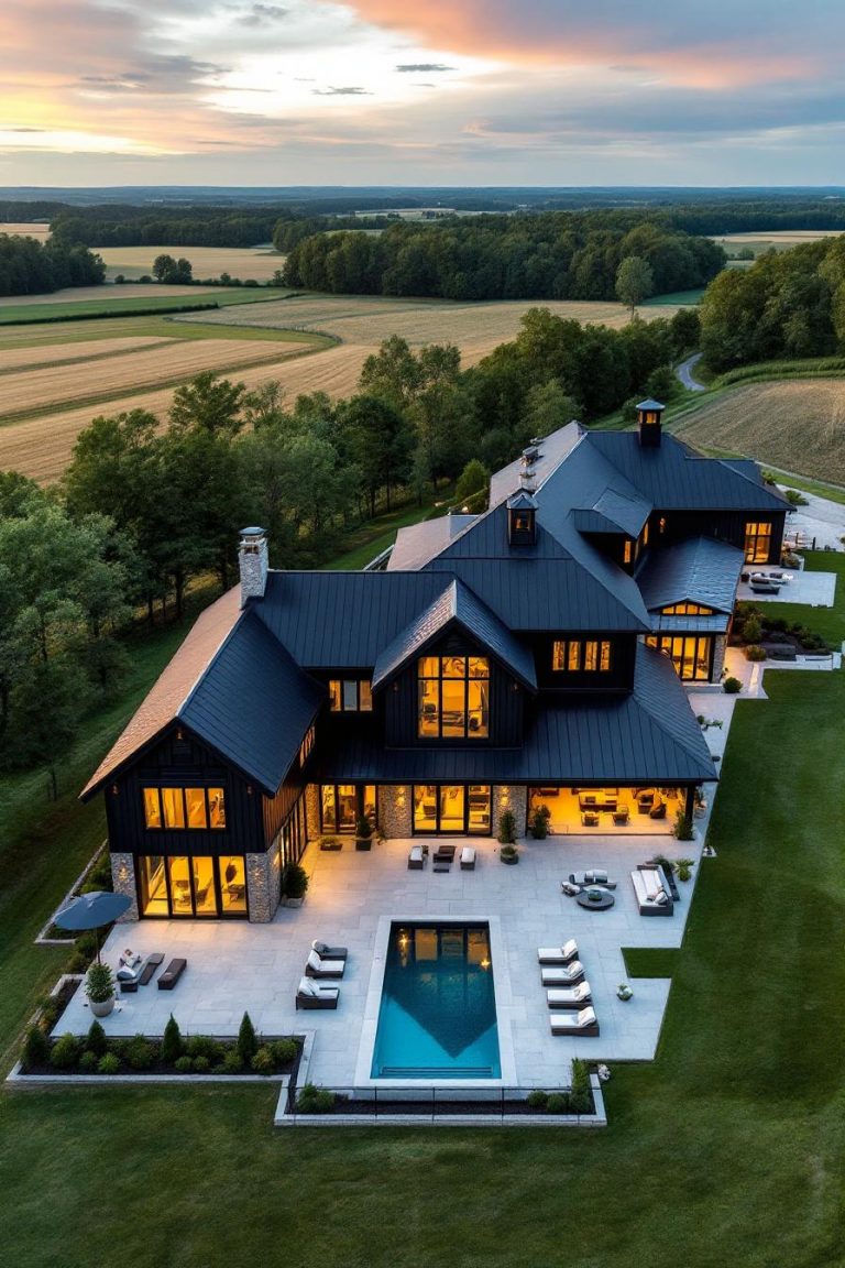Modern Large Barndominium