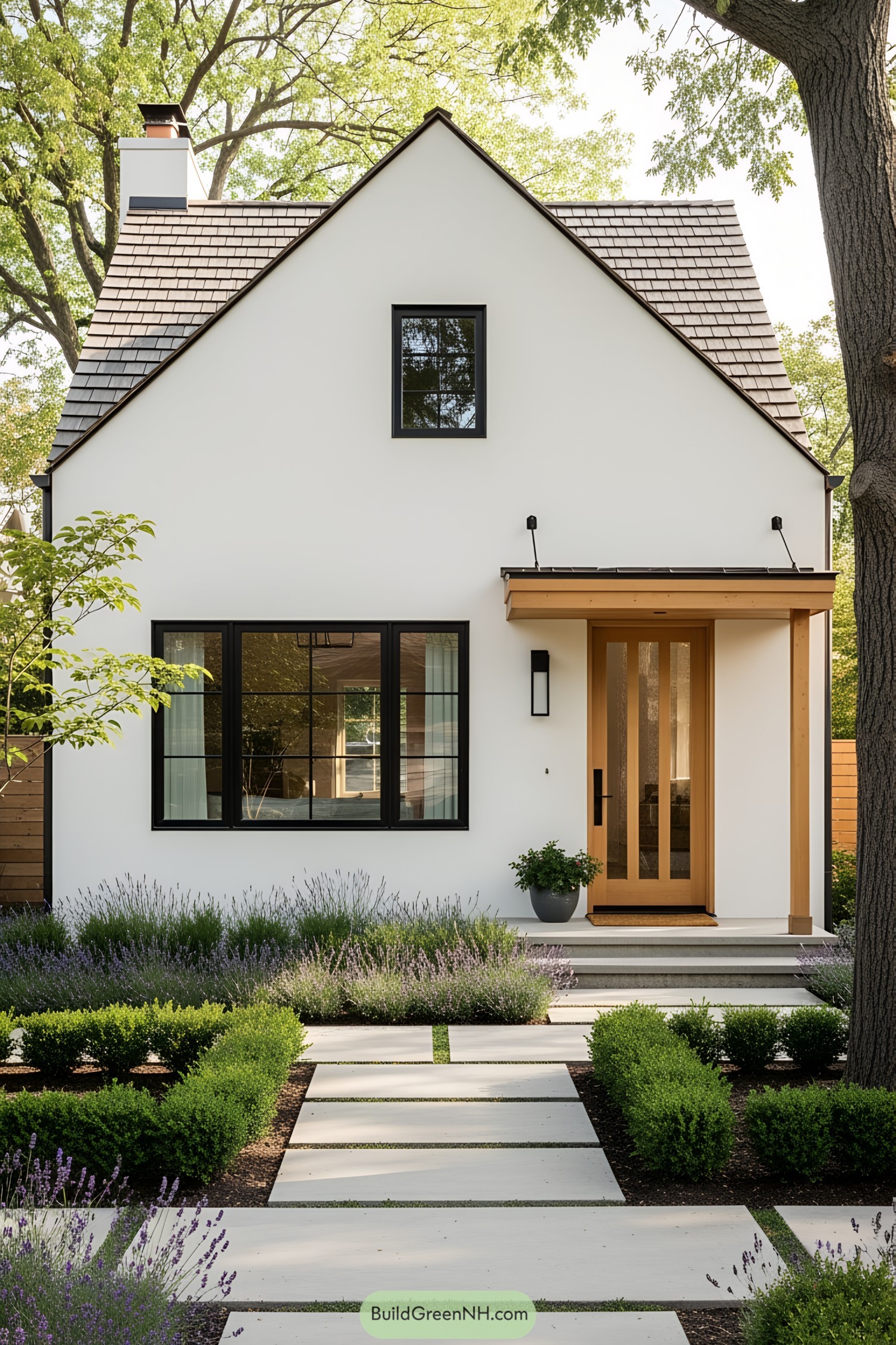 Charming small bungalow with a neat garden