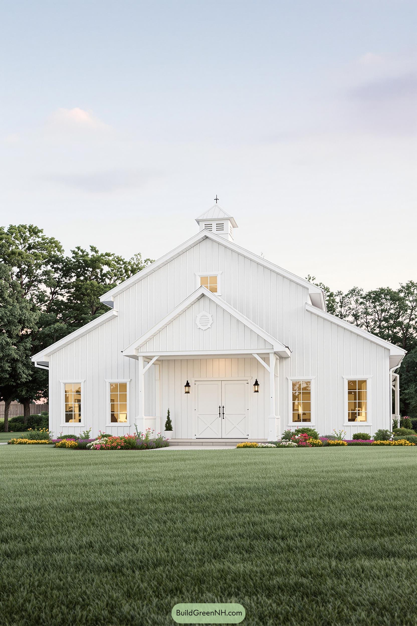 21 White Barndominiums: Where Chic Meets Charm in the Countryside