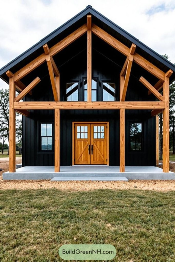 20 Black Barndominiums That Blend Rustic and Chic Styles